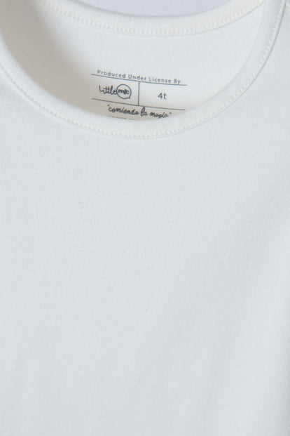 VESTIDO LITTLEMIC MULTICOLOR CON FALDA EN TULL PARA NIÑA 2T A 5T