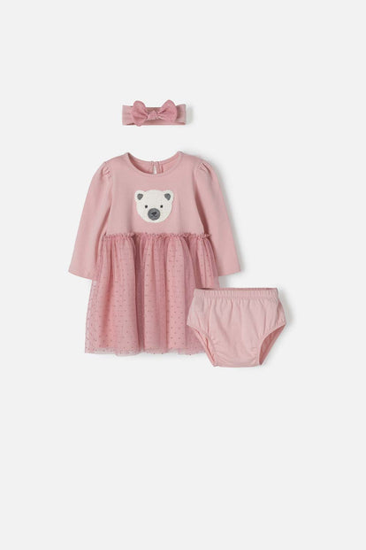 VESTIDO BEBE NIÑA EXTERIOR LITTLE MIC