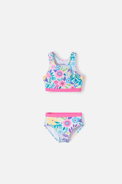 CONJUNTO DE BAÑO DE MIC MULTICOLOR PARA NIÑA