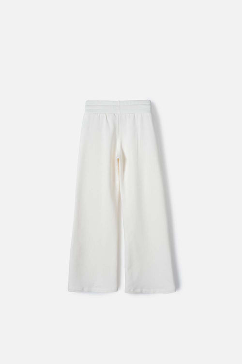 JOGGER MIC CON CORDÓN MARFIL PARA NIÑA