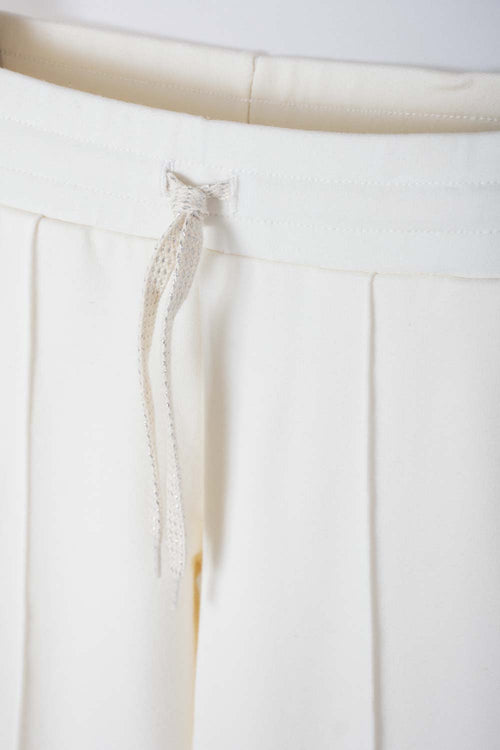 JOGGER MIC CON CORDÓN MARFIL PARA NIÑA