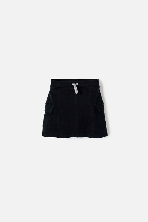FALDA DE MIC CORTA NEGRA PARA NIÑA