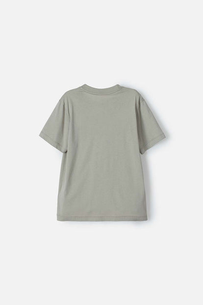 CAMISETA MIC VERDE ESTAMPADA PARA NIÑO