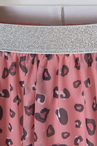 CONJUNTO DE LITTLEMIC CON DIADEMA MARFIL Y PALO DE ROSA PARA NIÑA 2T A 5T