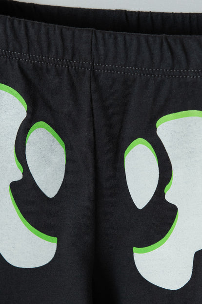 PIJAMA DE LITTLEMIC GRIS MANGA LARGA PARA NIÑO 2T A 5T