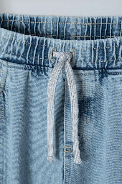 JEAN DE MIC AZUL CLARO PARA NIÑA