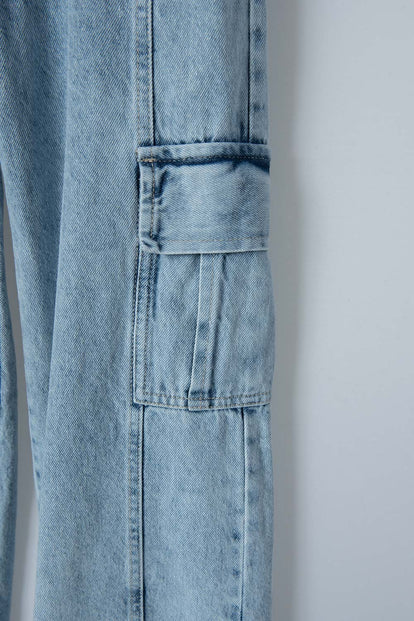 JEAN DE MIC AZUL CLARO PARA NIÑA