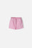 SHORT DE MIC CON CORDÓN ROSADO PARA NIÑA