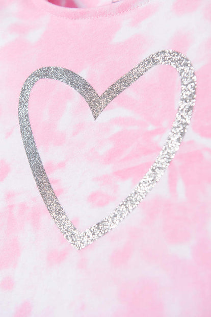 VESTIDO DE MIC MANGA SISA ROSADO PARA NIÑA