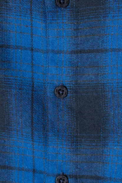 CAMISA DE MIC MANGA LARGA AZUL PARA NIÑO