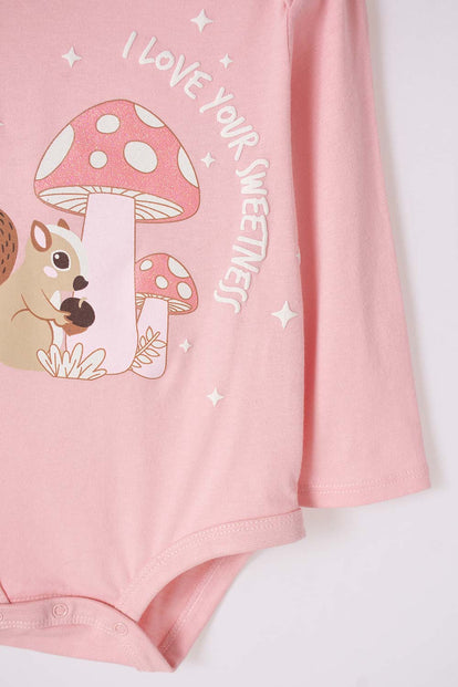 CONJUNTO DE LITTLEMIC CON BODY MULTICOLOR PARA BEBÉ NIÑA