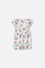 VESTIDO LITTLEMIC CON BOLERO MULTICOLOR PARA NIÑA 2T A 5T