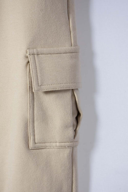 JOGGER DE LITTLEMIC CON CORDÓN CAQUI PARA NIÑO 2T A 5T