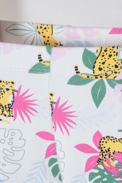 CONJUNTO DE LITTLEMIC X3 PIEZAS MARFIL Y ROSADO PARA BEBÉ NIÑA