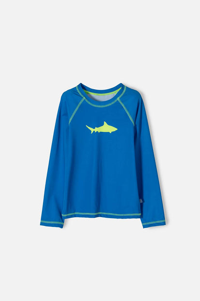 CAMISETA DE BAÑO MIC AZUL PARA NIÑO