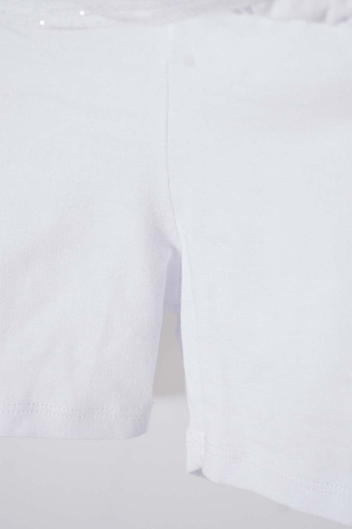 FALDA LITTLEMIC TIPO TUTÚ BLANCO PARA NIÑA 2T A 5T