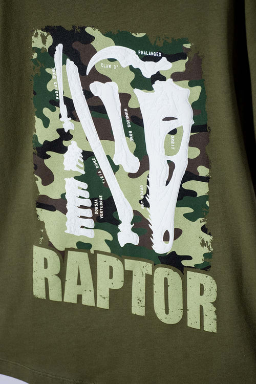 CAMISETA DE MIC MANGA CORTA VERDE PARA NIÑO