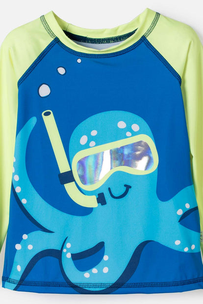 CONJUNTO DE BAÑO DE LITTLEMIC MULTICOLOR PARA NIÑO 2T A 5T