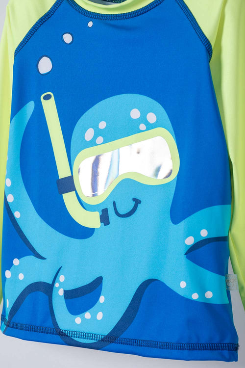 CONJUNTO DE BAÑO DE LITTLEMIC MULTICOLOR PARA NIÑO 2T A 5T