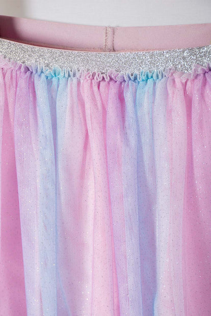 FALDA DE MIC EN TULL MULTICOLOR PARA NIÑA