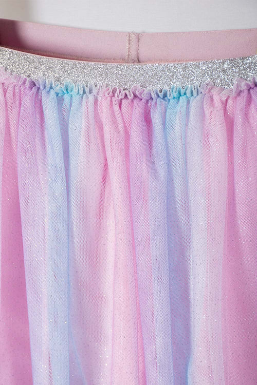FALDA DE MIC EN TULL MULTICOLOR PARA NIÑA