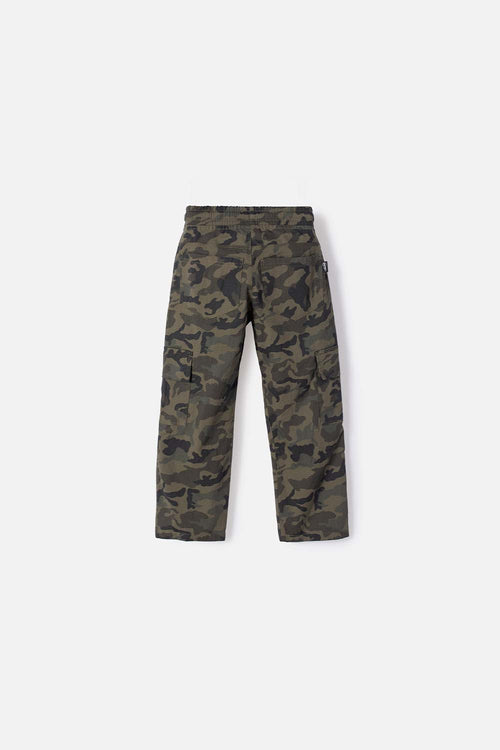 JOGGER DE LITTLEMIC CAMUFLADO PARA NIÑO 2T A 5T