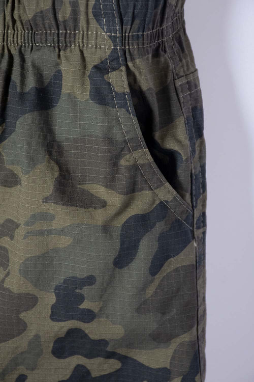 BERMUDA DE LITTLEMIC CON CORDÓN VERDE PARA NIÑO 2T A 5T