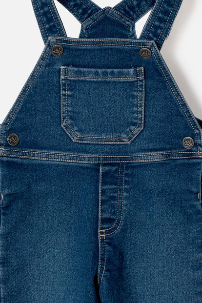 OVERALL DE LITTLEMIC DENIM AZUL PARA BEBÉ UNISEX