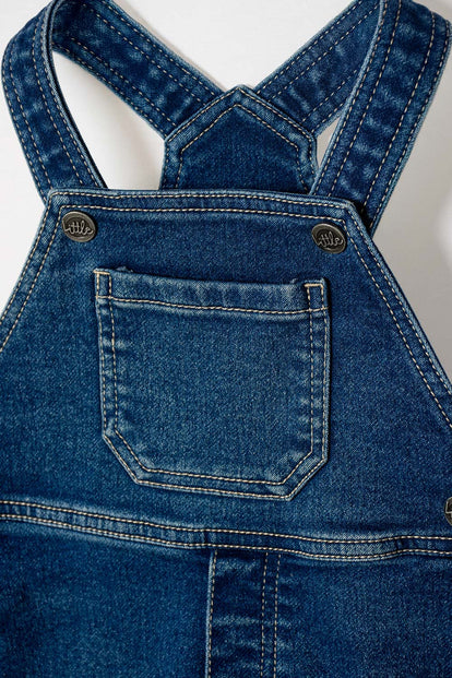 OVERALL DE LITTLEMIC DENIM AZUL PARA BEBÉ UNISEX