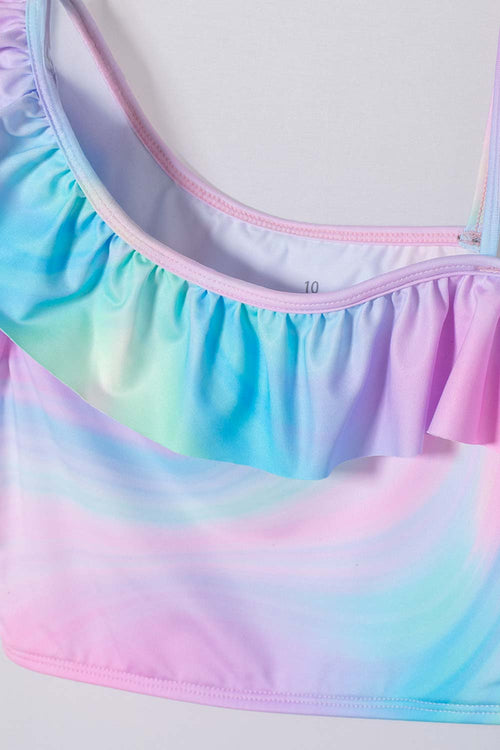 CONJUNTO DE BAÑO MIC MULTICOLOR PARA NIÑA