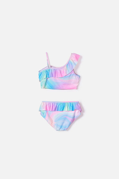 CONJUNTO DE BAÑO MIC MULTICOLOR PARA NIÑA