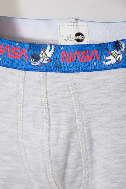 PACK X2 BOXER DE LA NASA MULTICOLOR PARA NIÑO 2T A 5T