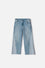 JEAN DE MIC DENIM BOTA AMPLIA AZUL PARA NIÑA