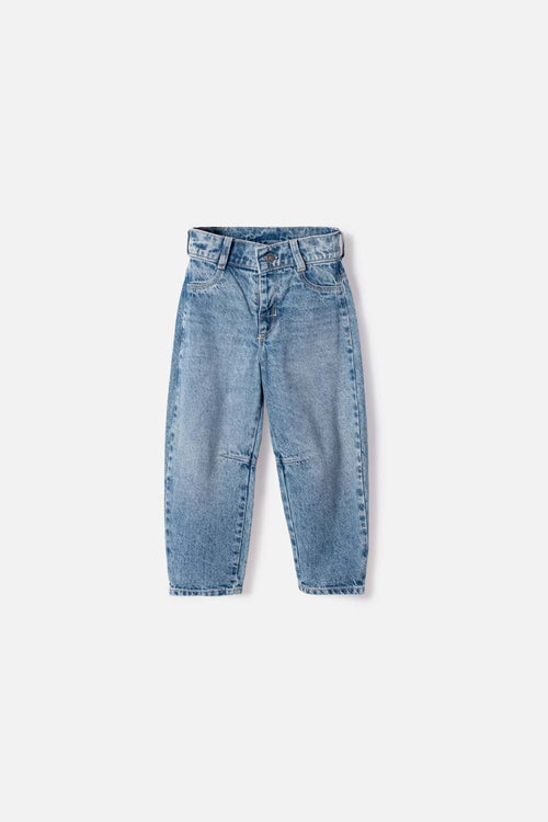 JEAN DE LITTLEMIC EN DENIM AZUL PARA NIÑA 2T A 6T
