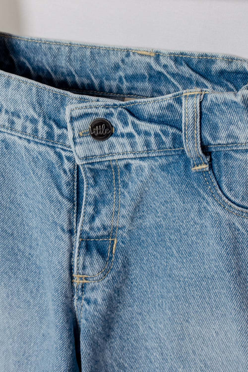JEAN DE LITLEMIC DENIM AZUL PARA NIÑA 2T A 6T