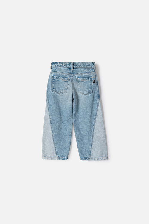 JEAN DE LITLEMIC DENIM AZUL PARA NIÑA 2T A 6T