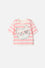CAMISETA DE MIC MANGA CORTA MULTICOLOR PARA NIÑA