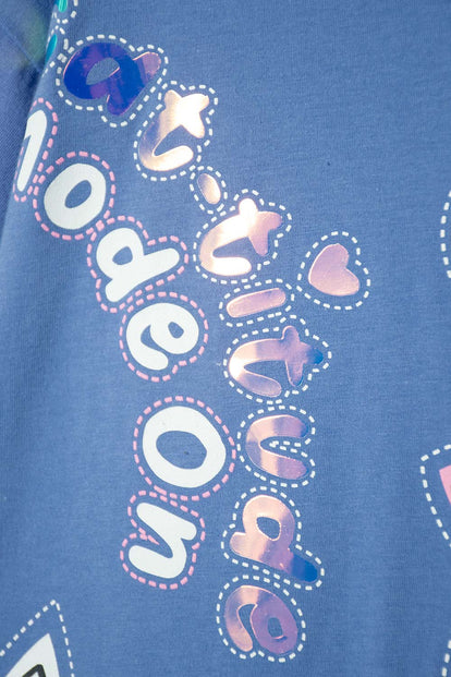 CAMISETA DE MIC MANGA CORTA MULTICOLOR PARA NIÑA