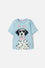 CAMISETA DE MIC MANGA CORTA MULTICOLOR PARA NIÑA