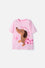 CAMISETA DE MIC MANGA CORTA MULTICOLOR PARA NIÑA