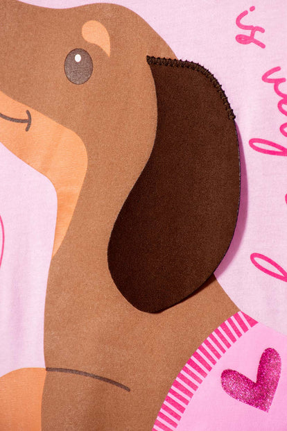 CAMISETA DE MIC MANGA CORTA MULTICOLOR PARA NIÑA