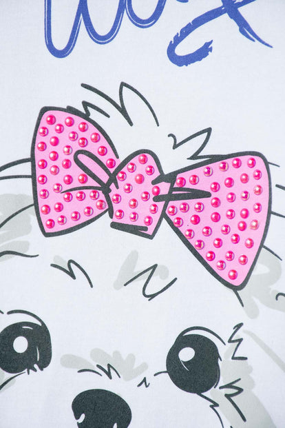 CAMISETA DE MIC MANGA CORTA MULTICOLOR PARA NIÑA