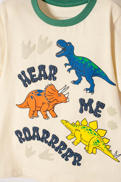 PIJAMA X3 PIEZAS DE LITTLEMIC MULTICOLOR PARA NIÑO 2T A 6T