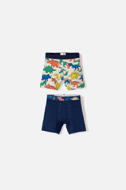 PACK X2 BOXER DE LITTLEMIC MULTICOLOR PARA NIÑO 2T A 6T