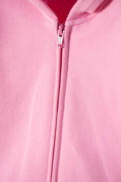 BUZO DE LITTLEMIC CON CIERRE FUSCIA PARA NIÑA 2T A 6T