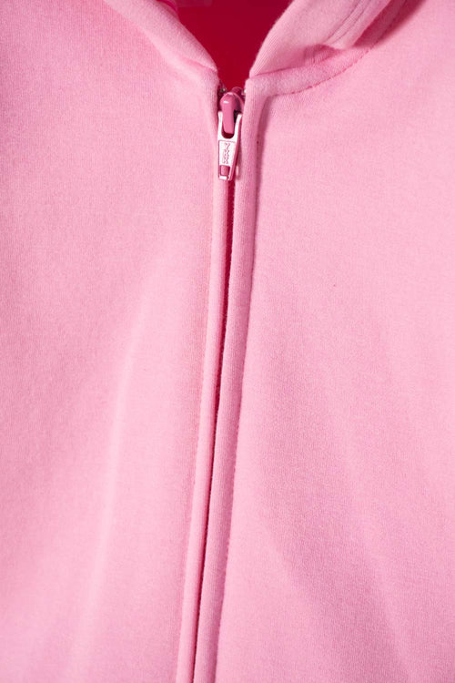 BUZO DE LITTLEMIC CON CIERRE FUSCIA PARA NIÑA 2T A 6T