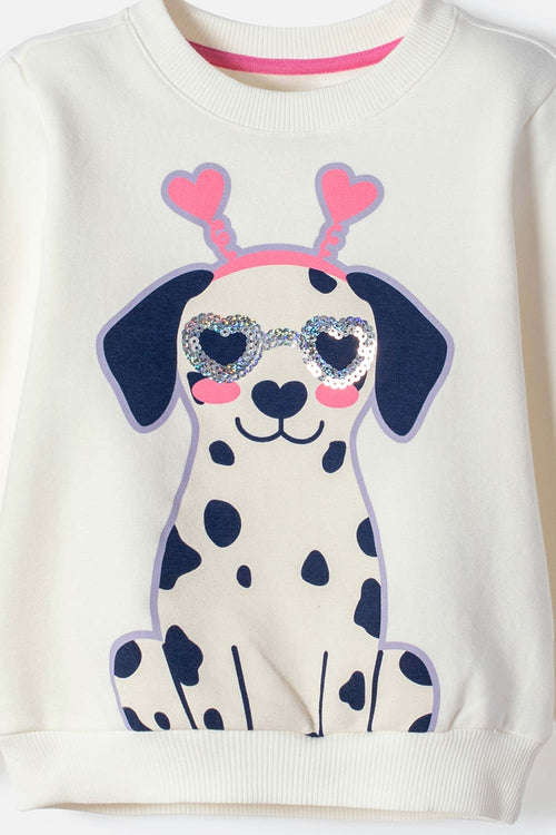 CONJUNTO DE LITTLEMIC CON BUZO MULTICOLOR PARA NIÑA 2T A 6T