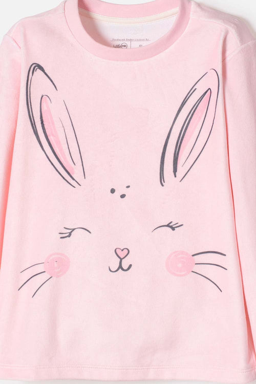 PIJAMA DE LITTLEMIC PANTALÓN LARGO MULTICOLOR PARA NIÑA 2T A 6T