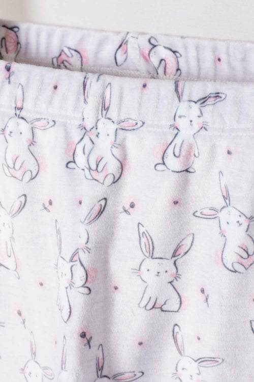 PIJAMA DE LITTLEMIC PANTALÓN LARGO MULTICOLOR PARA NIÑA 2T A 6T