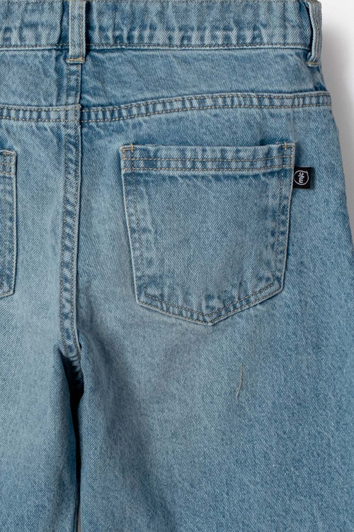 JEAN DE MIC CON BOLSILLOS AZUL PARA NIÑO